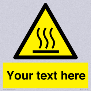 Custom Hot Surface Sign